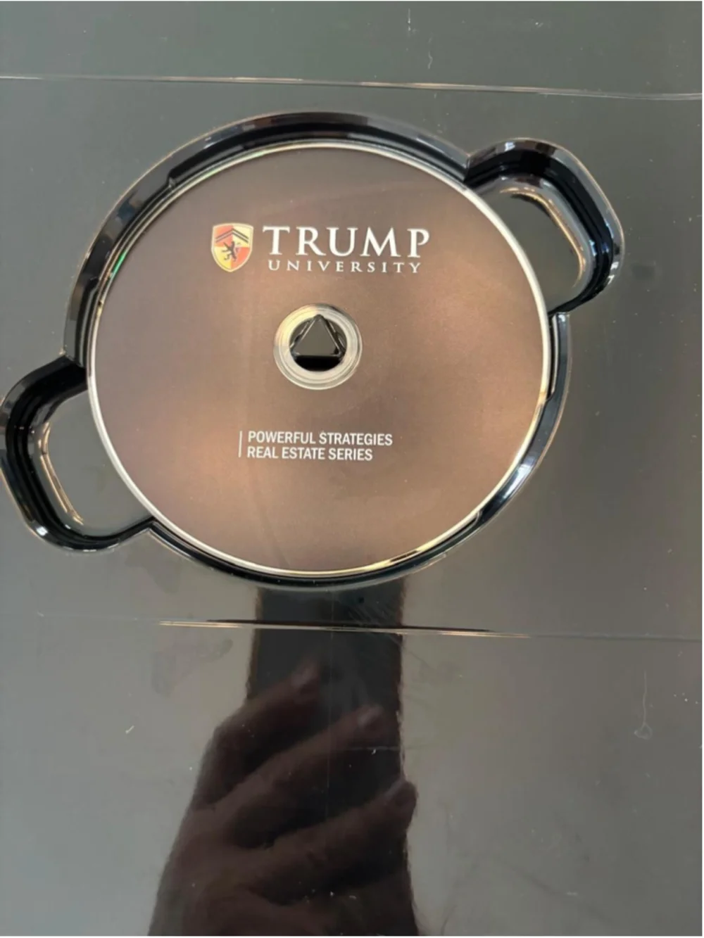 Trump University Real Estate Series Binder Set One Size Black Gold #E69